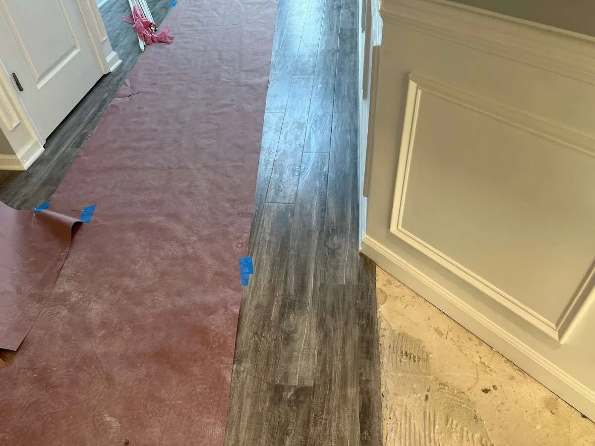 Completed marble shower restoration in Westlake